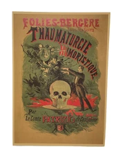 Circus Poster Magic Show Freak Show Posters Skulls Ghosts Skeletons Wall Art