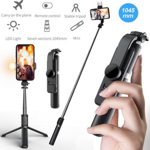 Remote Selfie Stick Tripod Phone Desktop Stand Desk Holder For iPhone & Samsung