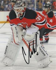 New Jersey Devils Cory Schnieder Signed Autographed 8x10 NHL Photo COA C