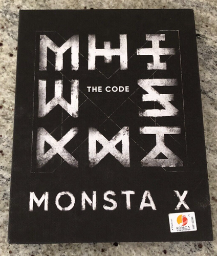 K POP-MONSTA X-THE CODE-THE 5th MINI ALBUM-2017-LIKE NEW DISC-KOREAN IMPORT - Picture 8 of 8