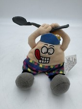 Silly Slammers Golfer 34 McDivot Beanbag 1998 Plush Untested Vintage 90s Toy