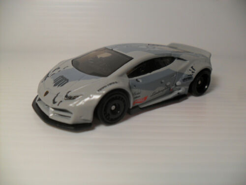 Hot Wheels LAMBORGHINI HURACAN Speed Graphics '21 GREY Loose