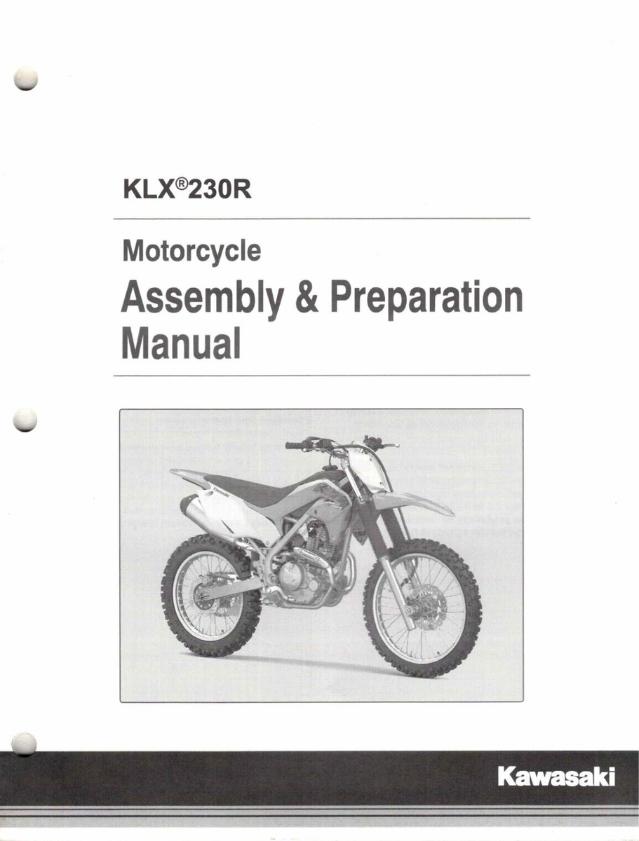 Kawasaki KLX230 サービスマニュアル 2020年モデル KLX230 Service Manual | PDF
