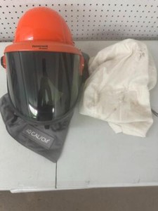 Honeywell 40 cal/cm² Salisbury LFH40 Arc Flash Helmet And Pro Hood