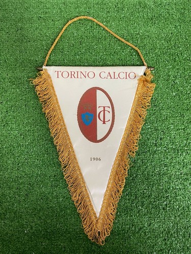 Fanion (pennant) ROMA Vs TORINO Match Worn - Banderin Indossata, Occasion, état Comme Sur Photos, Souvenir Football Italien