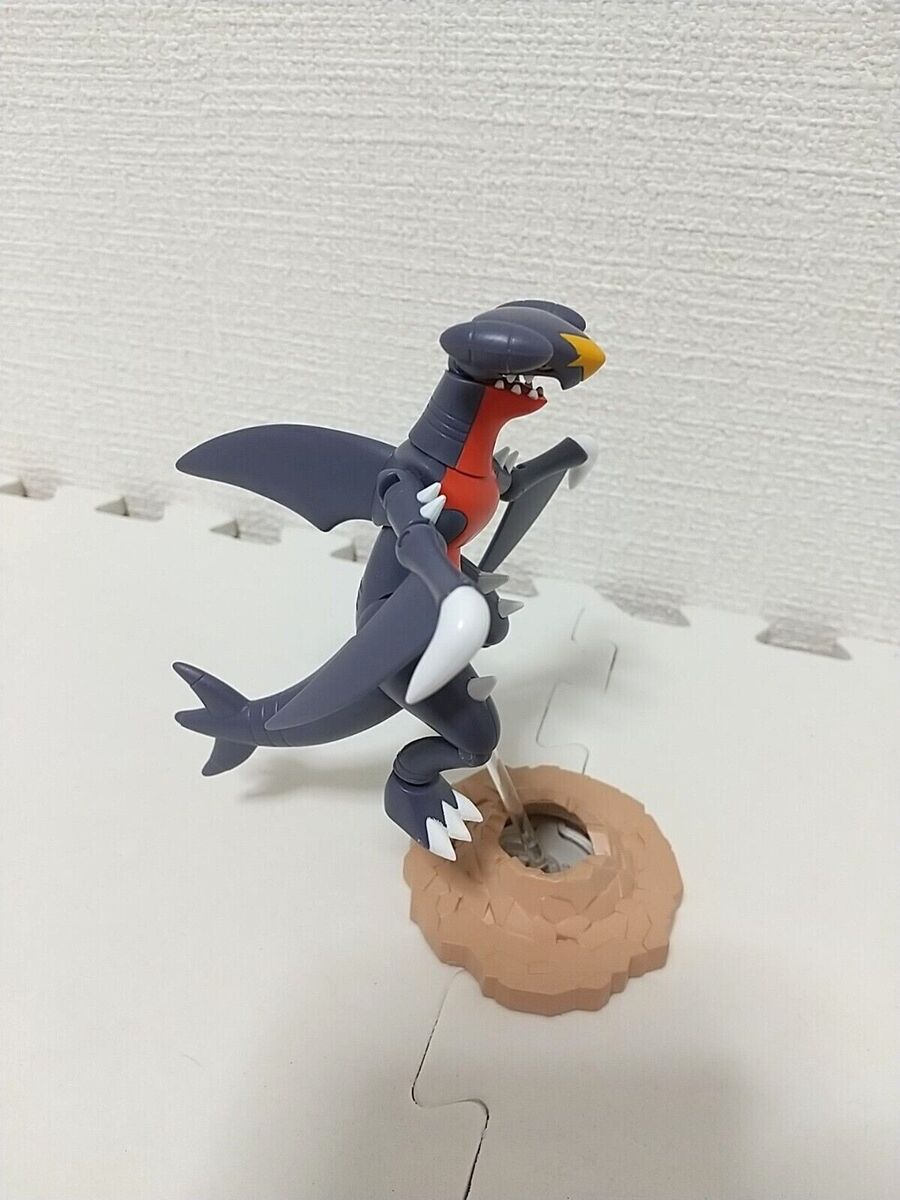 Pokemon SHODO Vol.4 Garchomp Figure + Extension parts BANDAI Dig