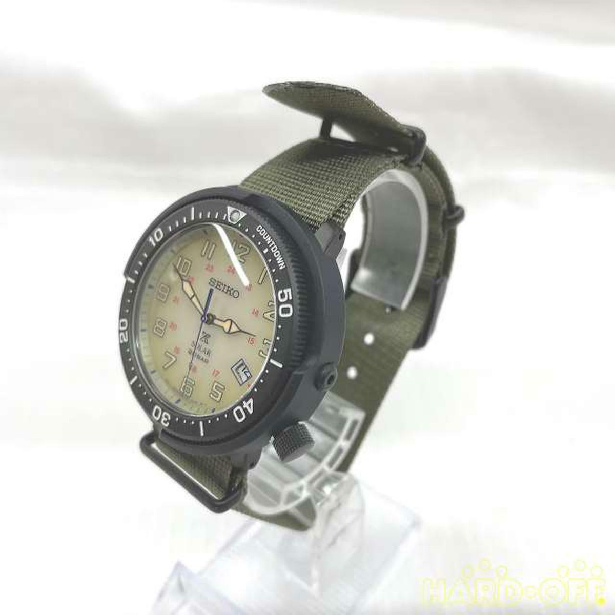 Seiko Prospex V157-0CJ0 Date Used Fieldmaster Solar Mens Seiko Prospex V157-0CJ0 Date Used Fieldmaster Solar Mens