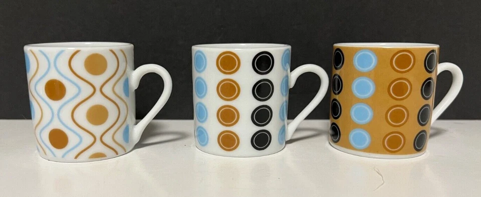 Juego de 3 tazas y platillos de café Home Essentials & Beyond Espresso Collection Foto 4 de 4
