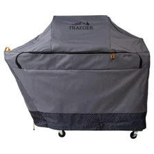 Traeger Timberline Full-Length Grill Cover BAC602 Gray Heavy Duty Polyester NEW