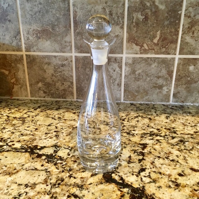 Southern Living at Home Glass Cruet Manhattan Salad Dressing Decanter
