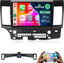 10.1" Android Car Stereo Carplay GPS + Camera For Mitsubishi Lancer EX 2008-2017