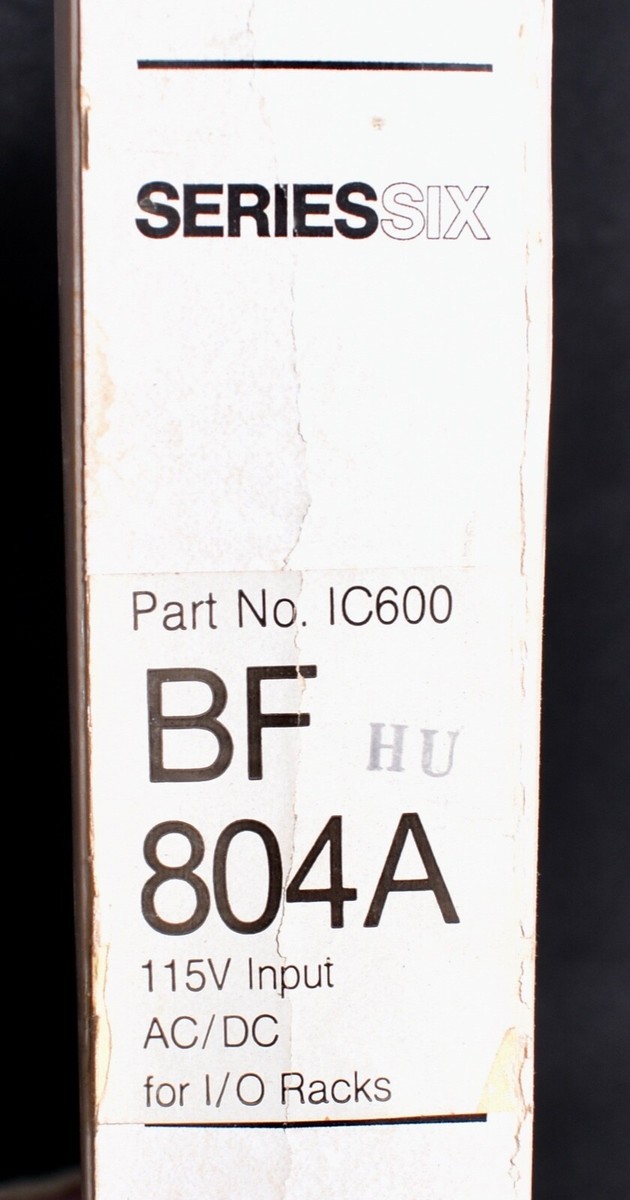 GE General Electric Fanuc HD Output Module Series Six IC600BF804A