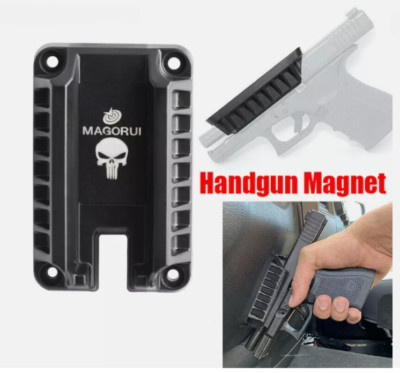 Under Dash Concealed Gun Magnet Mount - Car Truck or anywhere!