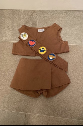Bear Girl Scouts Brownie Uniform | eBay