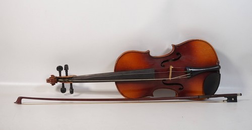 Rarity Old Schuster & Co. Violin Approx. From 1930 In Case Markneukirchen