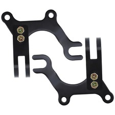 2X Bike Disc Brake Bracket Adapter Mountain Bicycle Frame Conversion Holder Kit
