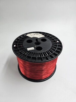 Copper Magnet Wire 17119 SNYLZ Red 26 Gauge  10.7lbs 