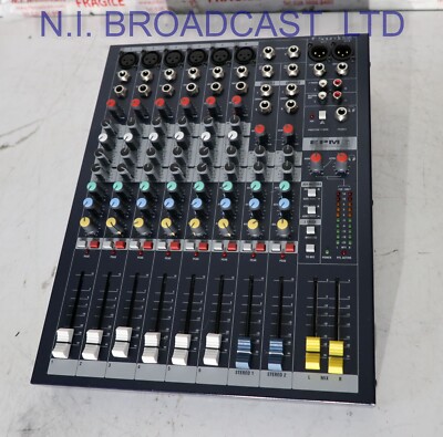 Soundcraft epm6 6 Kanal Analog Soundmixer mit Phantomspeisung auch bieten kann