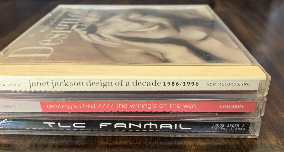 Music CDs Lot Of 3 Famous Women 90s/ 2000s R&B TLC Destiny's Child
