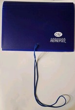 Creative Memories Blue Expanding Photo File with 7 Compartments