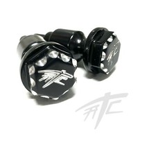 HAYABUSA BLACK CONTRAST DIAMOND CUT ATC CARGO BOLTS 2022-2024 SUZUKI HAYABUSA