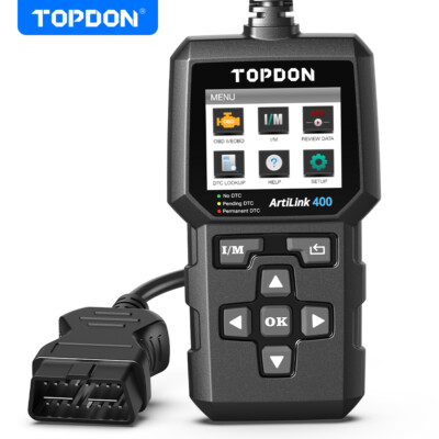 TOPDON AL400 Profi Auto OBD2 Scanner KFZ Diagnosegerät Fehlercode Löschung EOBD