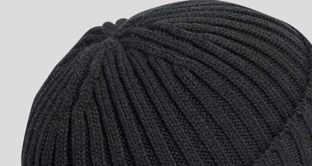 Adidas Unisex Beanie Fisherman Hat Black Head-wear Warm Casual GYM