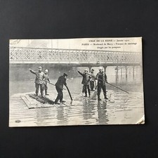 AK Paris Überschwemmungen Boulevard De Bercy...