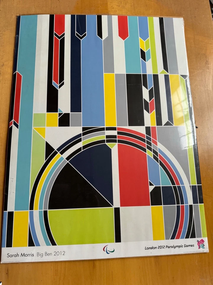 Sarah Morris - Big Ben London 2012 Paralympics Poster - Bild 2 von 4