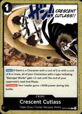 The Azure Sea's Seven #OP14-098 Crescent Cutlass