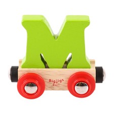 Rail Name Letter M Green 