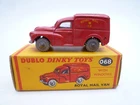 VINTAGE DUBLO DINKY TOYS 068 MORRIS ROYAL MAIL VAN IN ORIGINAL BOX 1959