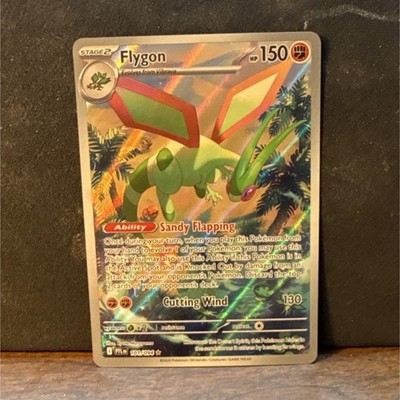Pokémon Flygon 101/094 Brilliant Stars Rare Holo Stage 2 150 HP Sandy Flapping