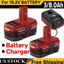 8.0AH for Craftsman 19.2V 11375 Battery C3 DieHard 130279005 11376 130279003 NEW
