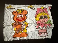 VTG NOS NEW Muppet Babies Cut Sew FABRIC Miss PIGGY FOZZIE Uncut Spring Mills