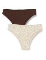 Brazilian Slips 2Er-Pack Dagi, Bunt, GrößE M, Damen UnterwäSche, Modell-Nr
