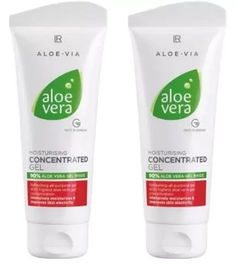 2x LR Aloe Vera Konzentrat Gel Concentrated feuchtigkeitsspendend, pflegend