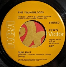 The Youngbloods - Sunlight / Trillium, 7", (Vinyl)