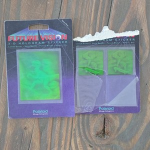 Polaroid Mirage Holograms Future Vision 3D Hologram Non-Sport Sticker Pack