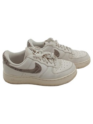 Nike Air Force 1 Sneaker Low Damen Beige Schlangenmuster Gr 39