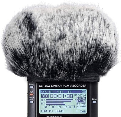 SUNMON für Tas came DR-40 Windschutz DR40 Mikrofon Recorder DR40 Mikrofon 