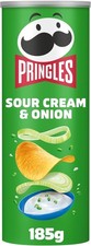 Pringles Sour Cream & Onion Crisps 185g