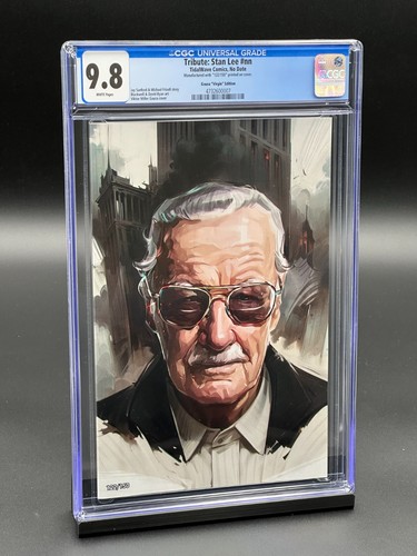 Tribute Stan Lee CGC 9.8 - Gausa Virgin Edition - LTD 150