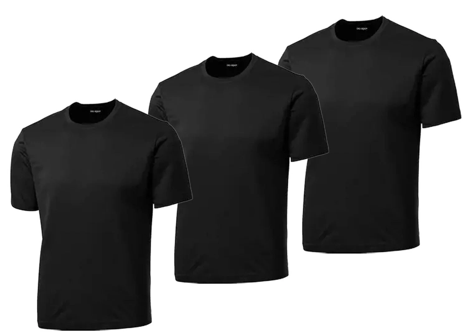 British Army PCS Military Moisture Wicking Breathable T Shirt Black 3 Pack
