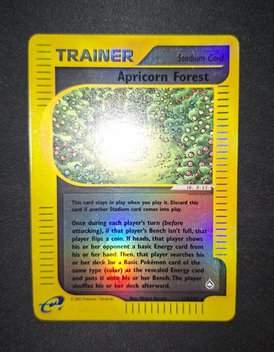 Pokemon Apricorn Forest 118/147 Aquapolis - Reverse Holo ENG NM Near Mint WOTC