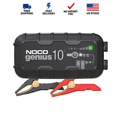 NOCO GENIUS10 6V 12V Smart Battery Charger Maintainer 10A Automatic