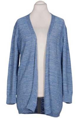 Rich & Royal Strickjacke Damen Cardigan Jacke Gr. L Baumwolle Hellblau #2bafo41