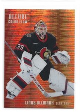 25-26 UD Allure Color Flow Red-Orange Spectrum /399 Linus Ullmark CF-5