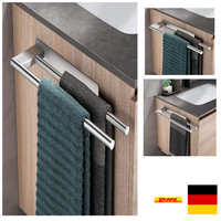 Handtuchhalter Selbstklebend Doppelt 304 Edelstahl FüR Badezimmer KüChe