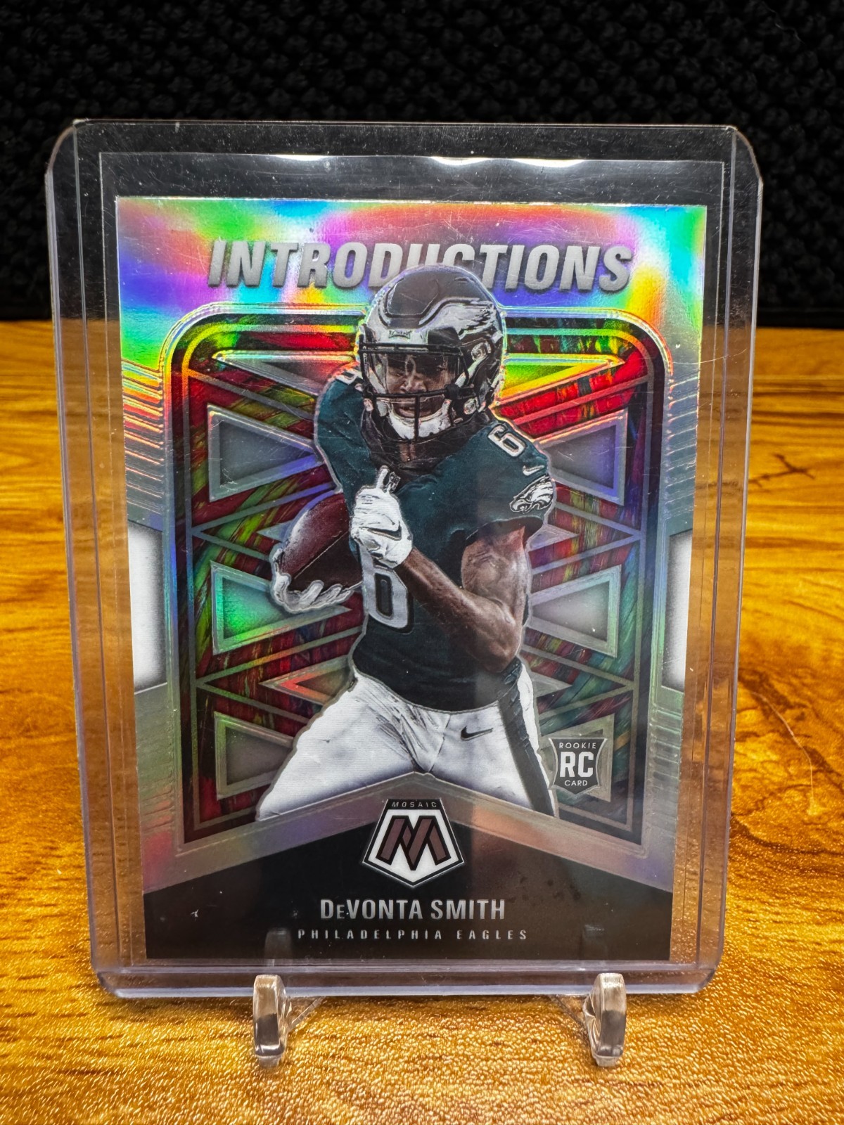 2021 Panini Mosaic - DeVonta Smith Introductions #I-6 Silver Prizm (RC)